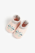 Load image into Gallery viewer, Mothercare Butterfly Sock Top Baby Booties - 3 Pack
