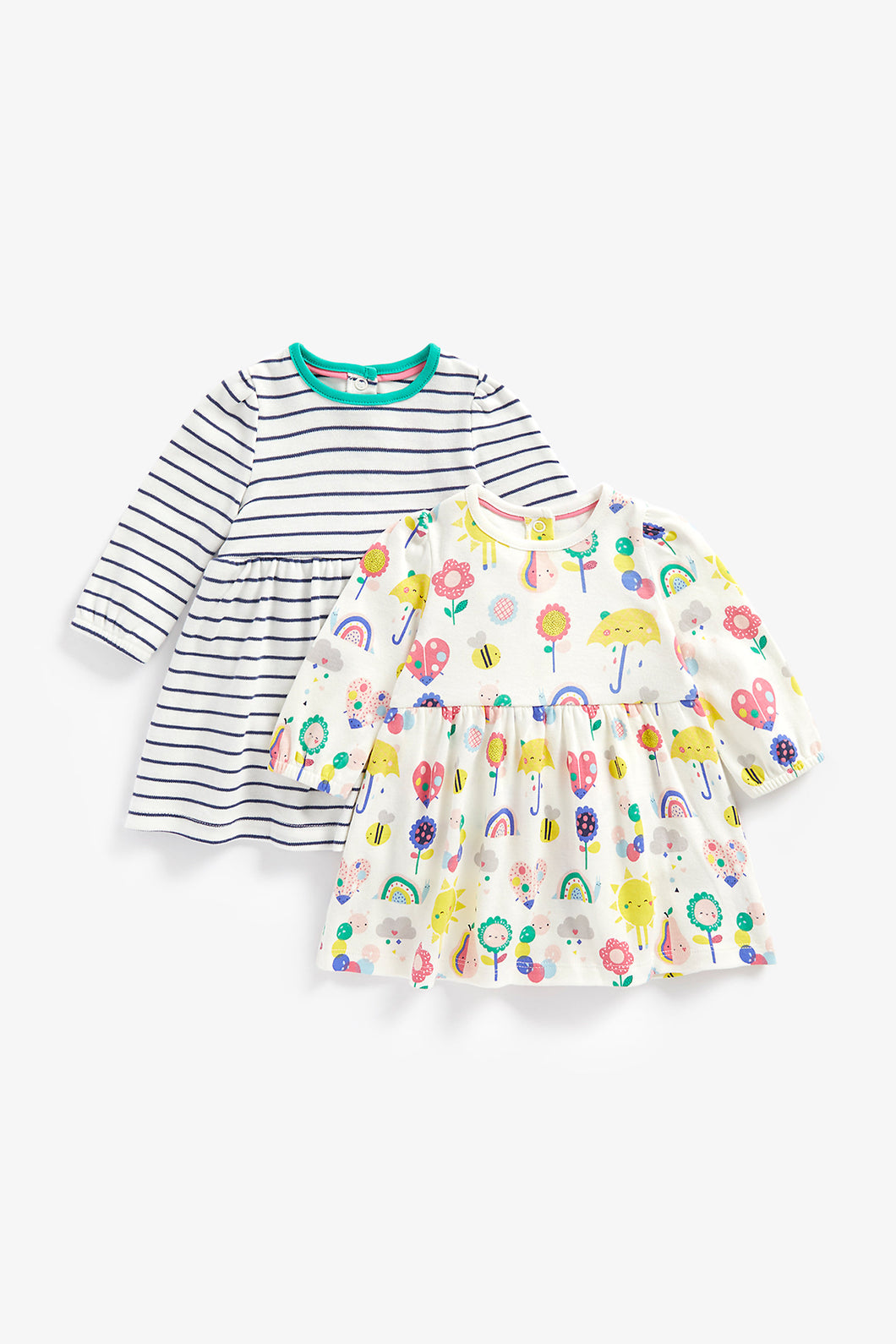 Mothercare Sunshine Romper Dresses - 2 Pack