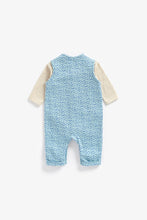 Load image into Gallery viewer, Mothercare Jungle Jersey Dungarees And Bodysuit Set
