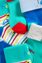 Load image into Gallery viewer, Mothercare Bus Turn-Over-Top Socks - 3 Pack
