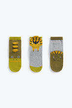 Load image into Gallery viewer, Mothercare Dino Socks - 3 Pack
