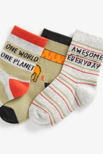 Load image into Gallery viewer, Mothercare One World Tiger Socks - 3 Pack
