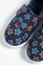 Load image into Gallery viewer, Mothercare Star Canvas Shoes
