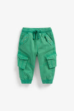 Load image into Gallery viewer, Mothercare Green Cargo Trousers
