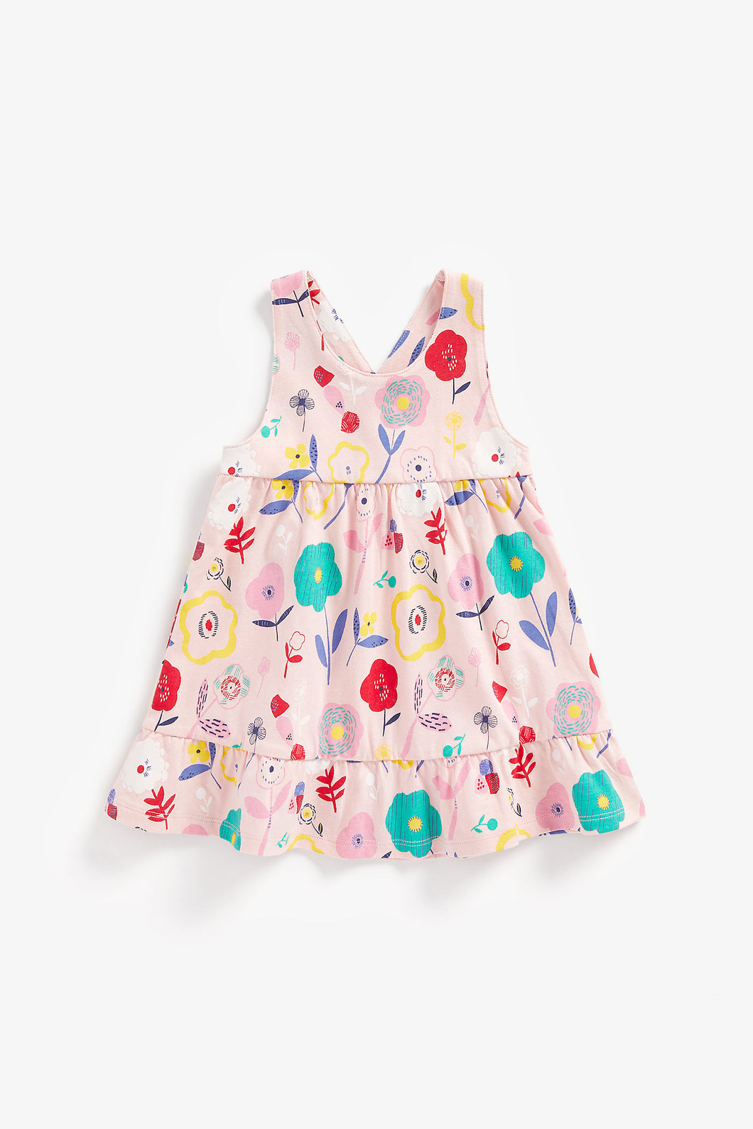 Mothercare Floral Tiered Dress