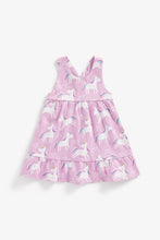 Load image into Gallery viewer, Mothercare Unicorn Tiered Dress
