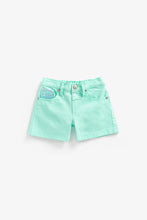 Load image into Gallery viewer, Mothercare Green Sequin Pocket Shorts
