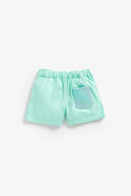 Load image into Gallery viewer, Mothercare Green Sequin Pocket Shorts
