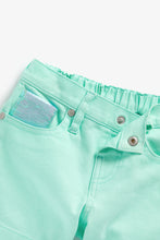 Load image into Gallery viewer, Mothercare Green Sequin Pocket Shorts
