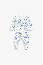 Load image into Gallery viewer, Mothercare Elephant Sleepsuits - 3 Pack
