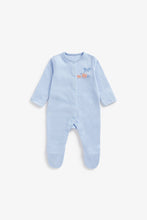 Load image into Gallery viewer, Mothercare Elephant Sleepsuits - 3 Pack
