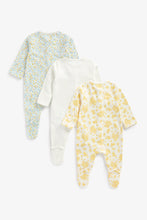 Load image into Gallery viewer, Mothercare Floral Sleepsuits - 3 Pack
