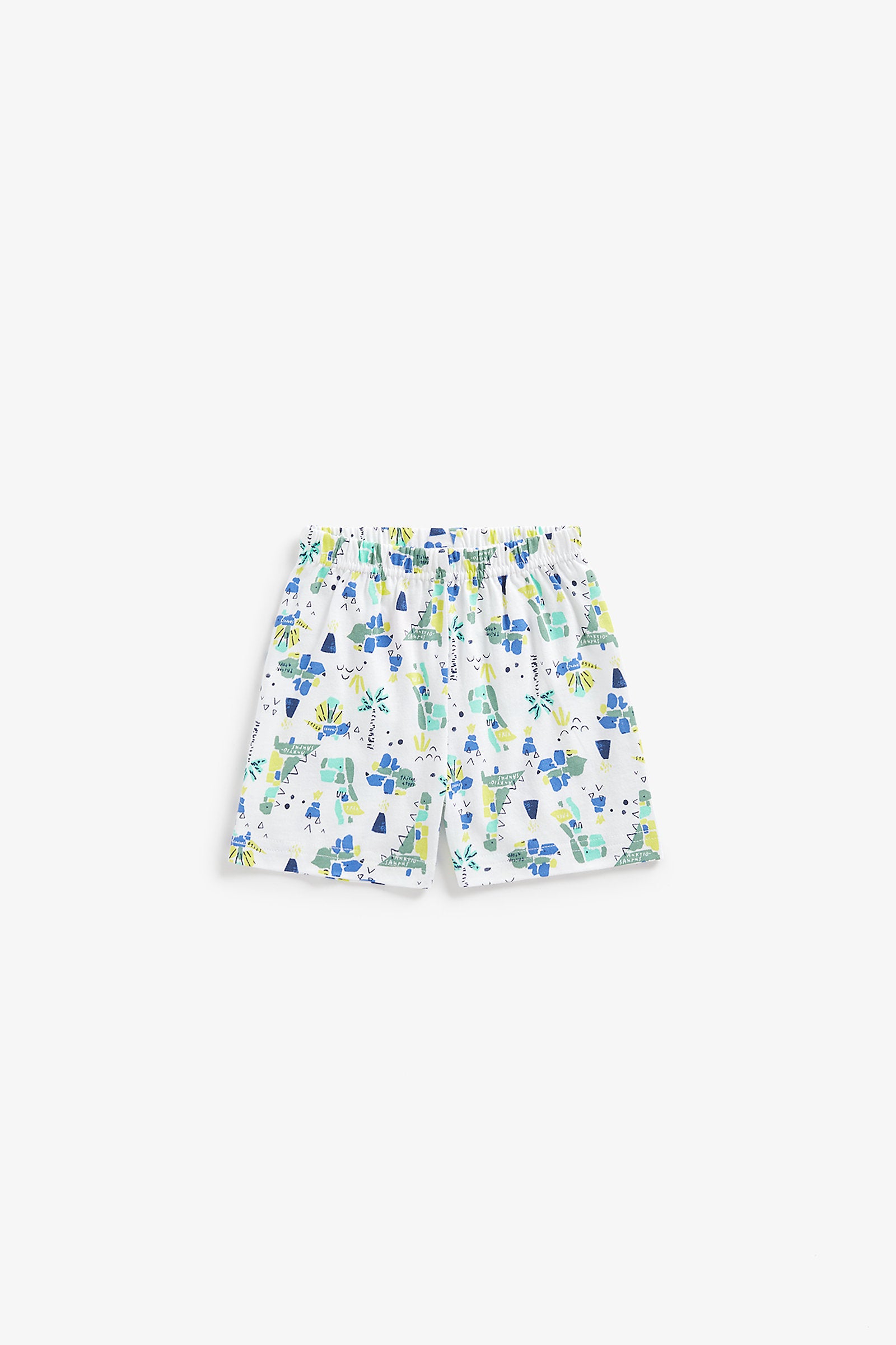 Mothercare Dino Shortie Pyjamas - 2 Pack