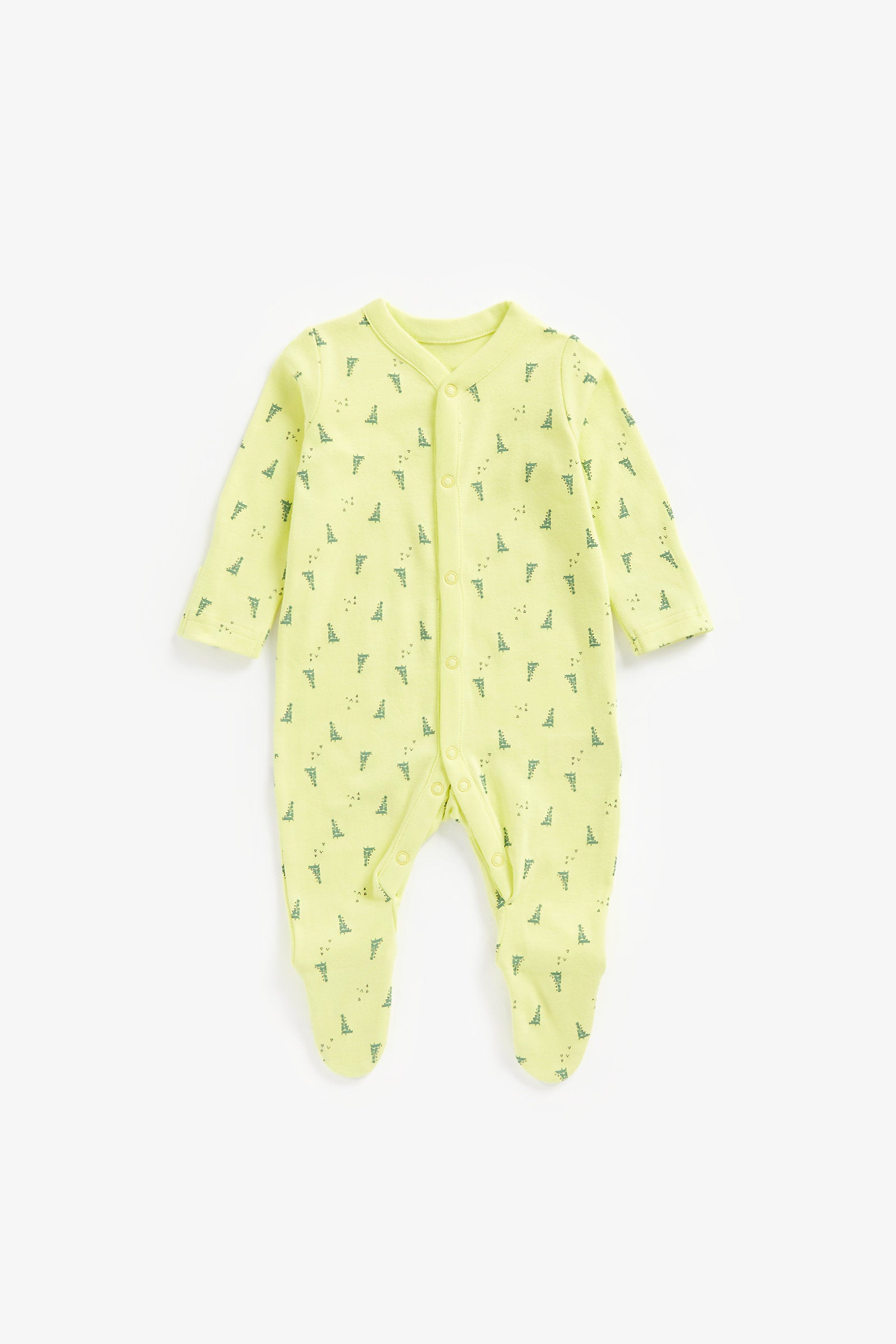 Mothercare Dino Sleepsuits - 3 Pack