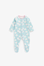 Load image into Gallery viewer, Mothercare Daisy Sleepsuits - 3 Pack
