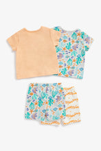 Load image into Gallery viewer, Mothercare Tropical Fish Shortie Pyjamas - 2 Pack
