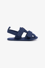 Load image into Gallery viewer, Mothercare Navy Pram Sandals
