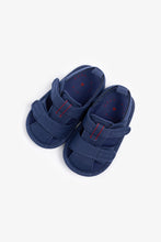 Load image into Gallery viewer, Mothercare Navy Pram Sandals
