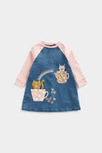 Load image into Gallery viewer, Mothercare Tea Time Denim Dress
