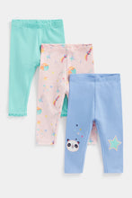 Load image into Gallery viewer, Mothercare Cosmic Leggings - 3 Pack
