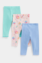 Load image into Gallery viewer, Mothercare Cosmic Leggings - 3 Pack
