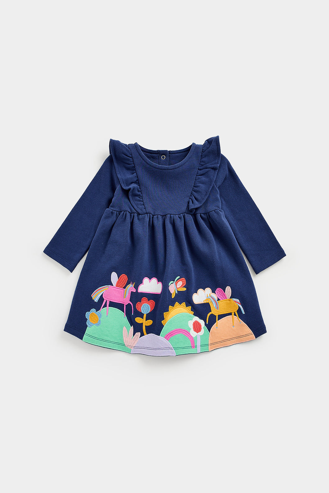 Mothercare Jersey Dress with Border Scene