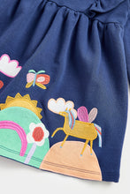 Load image into Gallery viewer, Mothercare Jersey Dress with Border Scene
