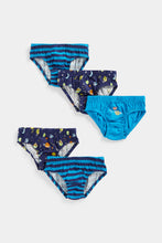 Load image into Gallery viewer, Mothercare Space Briefs - 5 Pack
