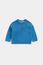 Load image into Gallery viewer, Mothercare Dino Reverse-Knit Jumper
