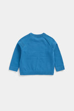 Load image into Gallery viewer, Mothercare Dino Reverse-Knit Jumper
