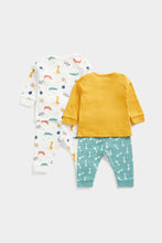 Load image into Gallery viewer, Mothercare Animal Band Pyjamas - 2 Pack
