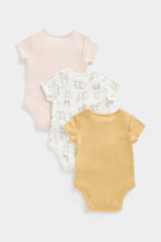 Load image into Gallery viewer, Mothercare Mummy And Daddy Short-Sleeved Bodysuits - 3 Pack
