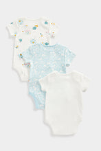 Load image into Gallery viewer, Mothercare Woodland Short-Sleeved Bodysuits - 3 Pack
