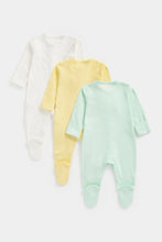 Load image into Gallery viewer, Mothercare Sleepsuits - 3 Pck
