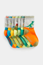 Load image into Gallery viewer, Mothercare Days Of The Week Dino Socks - 7 Pack
