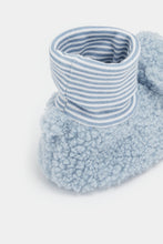 Load image into Gallery viewer, Mothercare Bear Rattle Sock-Top Booties
