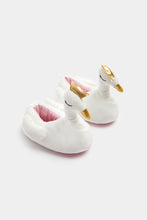 Load image into Gallery viewer, Mothercare Swan Slippers
