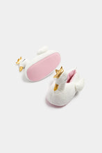 Load image into Gallery viewer, Mothercare Swan Slippers
