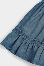 Load image into Gallery viewer, Mothercare Patchwork Denim Dress And Knickers
