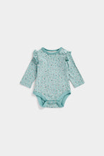 Load image into Gallery viewer, Mothercare Denim Pinny Dress And Bodysuit Set
