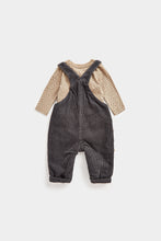 Load image into Gallery viewer, Mothercare Cord Dungarees And Bodysuit Set
