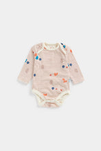 Load image into Gallery viewer, Mothercare Fox Cord Dungarees And Bodysuit Set
