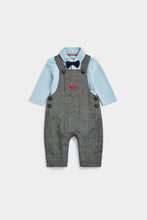 Load image into Gallery viewer, Mothercare Dungarees And Shirt Set
