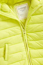 Load image into Gallery viewer, Mothercare Lime Pack-Away Quilted Jacket
