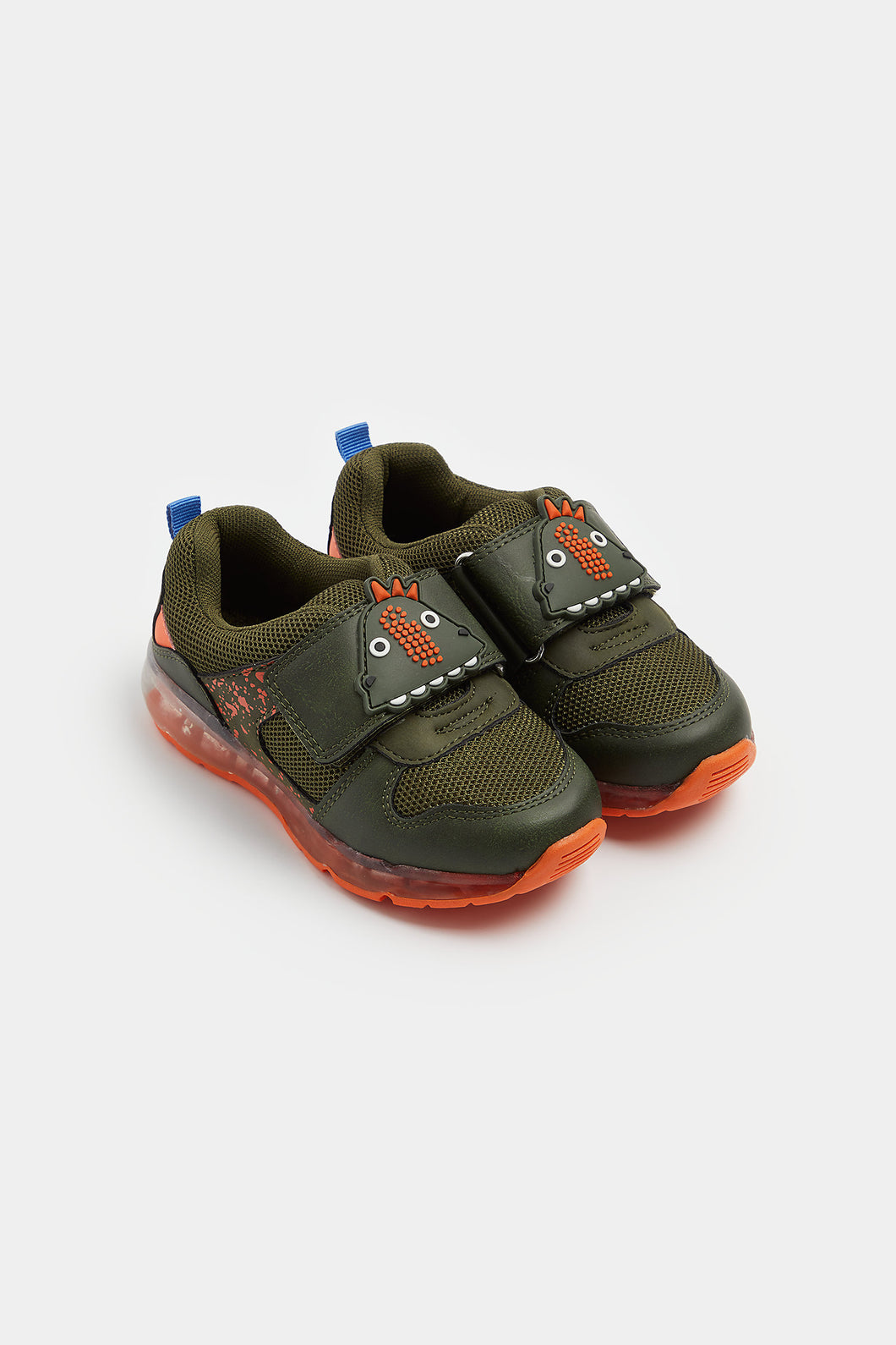 Mothercare Dinosaur Light-Up Trainers