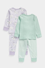 Load image into Gallery viewer, Mothercare Unicorn Pyjamas - 2 Pack
