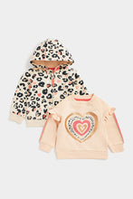 Load image into Gallery viewer, Mothercare Little Leopard Hoody and Sweat Top
