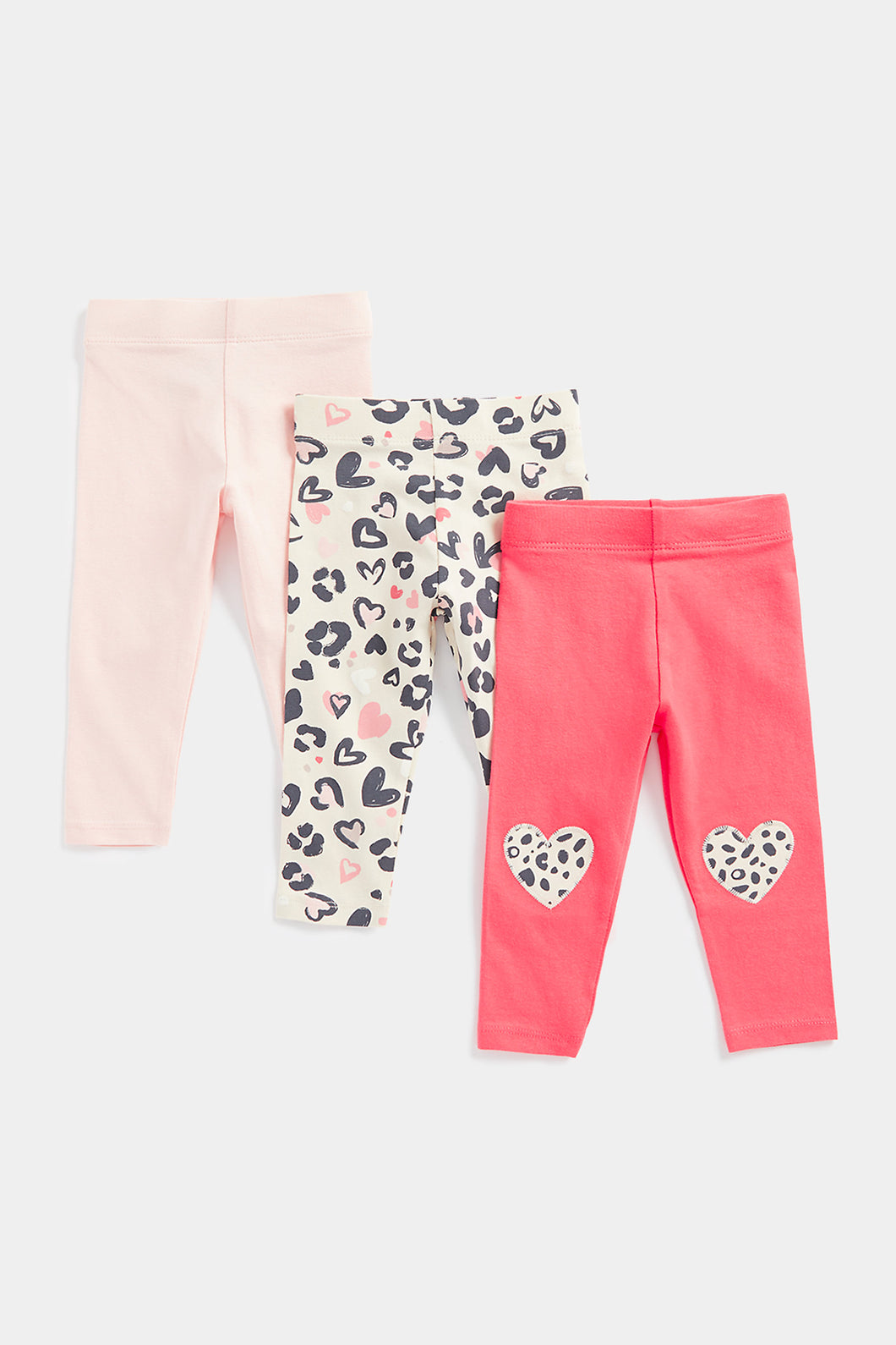 Mothercare Leopard Leggings - 3 Pack