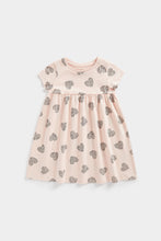 Load image into Gallery viewer, Mothercare Pink Heart Jersey Dress
