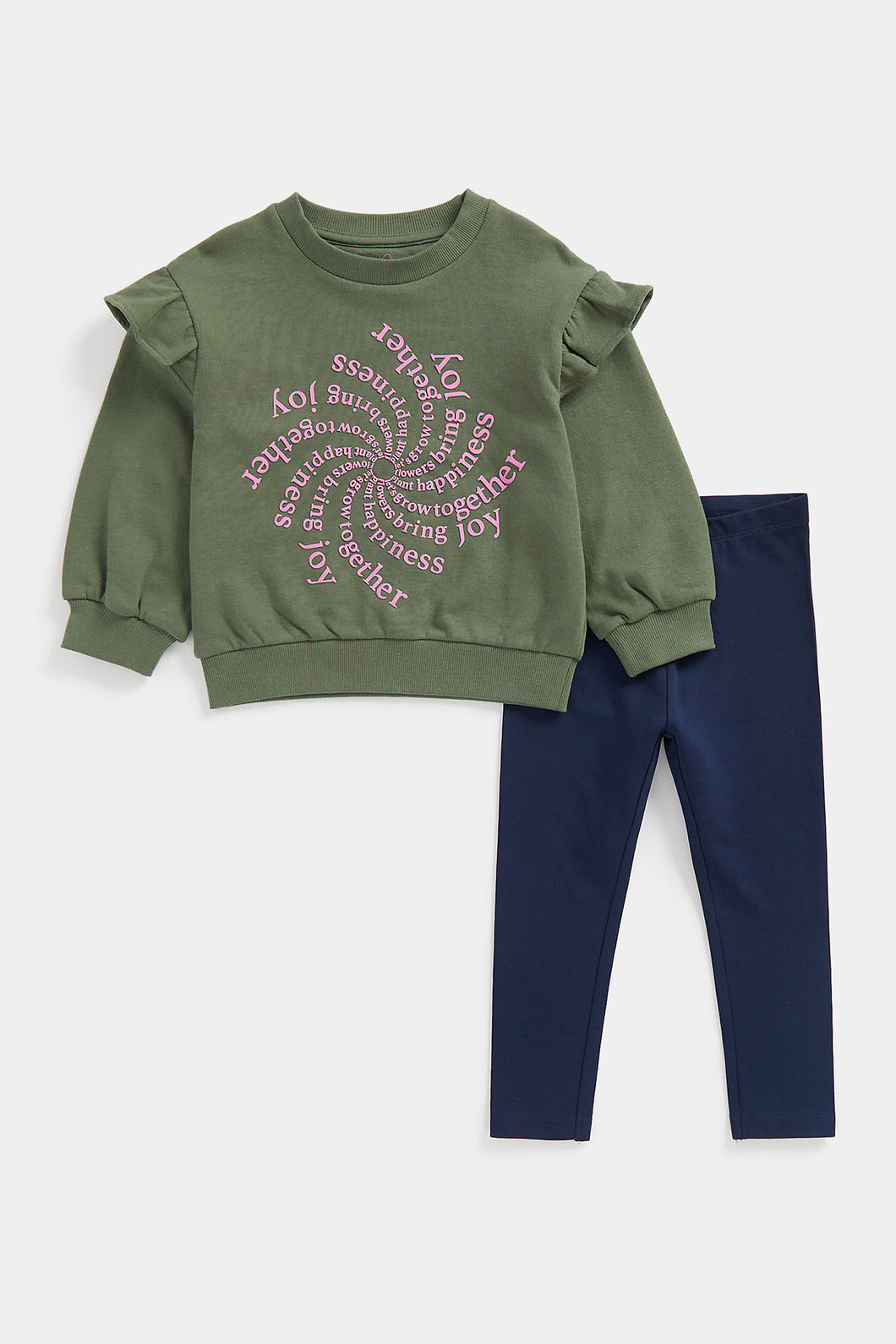 Mothercare Joyful Sweat Top And Leggings Set